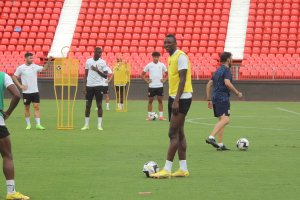 Sadq, este lunes en el Estadio de los Juegos Mediterráneos.