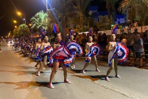 Participantes este año en el Carnaval de Verano de San Juan de los Terreros.