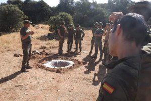 La X Bandera se instruye en técnicas de supervivencia