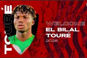 El Bilal Touré, un delantero de presente y futuro.