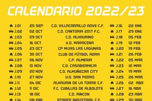 El calendario del Berja.
