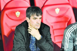 Pacheta en el partido de la pasada campaña en el Mediterráneo.