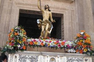 Imagen de archivo del Resucitado, que se muda a la Catedral.