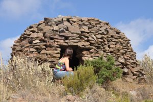 Refugio de campo en \'El Chive\', Lubrín.