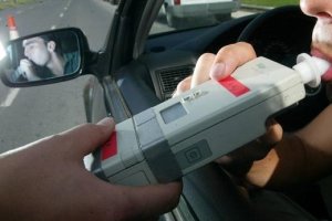 Imagen de archivo de un control de alcoholemia.