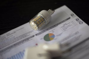 Imagen de archivo de una factura de la luz.