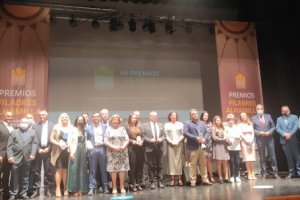 Foto de familia de los Premios Filabres Alhamilla del año pasado.
