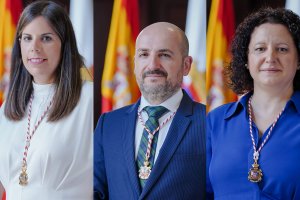 Almudena Morales, Francisco Álvarez y Nuria Rodríguez.