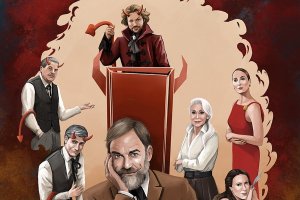 Un homenaje en tono de comedia al gran literato.