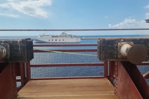 Imagen de la bahía de Almería.