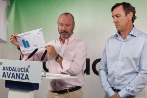 Luis Rogelio y Rafael Hernando durante el acto.