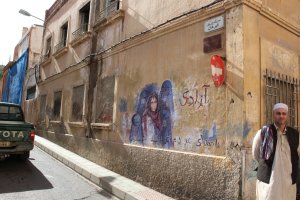 El centro de Almería, convertido en Afganistán.