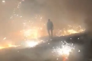 Toros de fuego en el año 2019 en el municipio pulpileño.