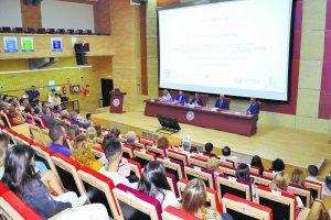 Acto académico este lunes en el Auditorio de la Universidad de Almería para la bienvenida a los estudiantes de Medicina