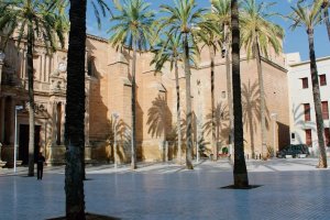 Plaza de la Catedral de Almería.
