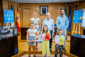 Acto de entrega de premios en el Ayuntamiento de Roquetas.