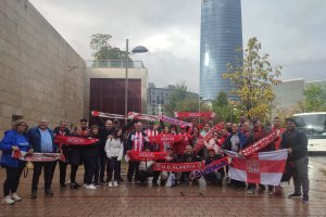 Foto de familia en Bilbao.