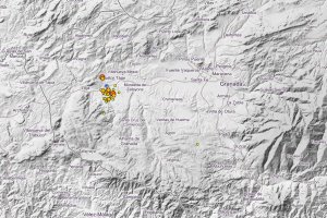 Zona del Poniente granadino en la que se producen los temblores.