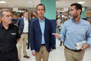 El subdelegado del Gobierno, José María Martín, visita las instalaciones.