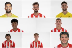 Los futbolistas que todavía no han sido titulares con el Almería.