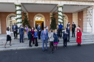 Miembros del Gobierno de coalición del PSOE y Unidas Podemos.