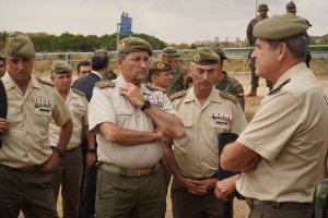 El JEME Amador Enseñat en Toledo