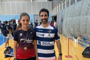Una almeriense se sube al podio del bádminton nacional.