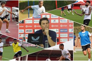 Rubi prepara cambios en el once que jugará ante el Girona. 