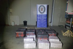 Sustancias incautadas en la operación.