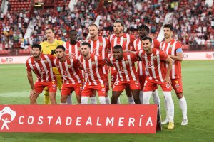 El once del Almería.
