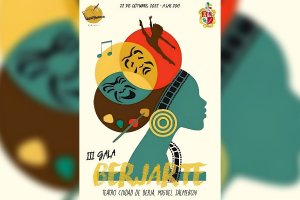 Cartel de la gala, obra de Elisa Moya.