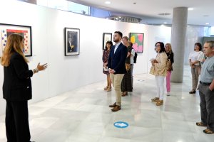 Inauguración de la exposición.