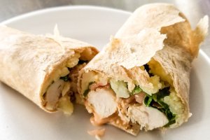 Tacos de pollo.