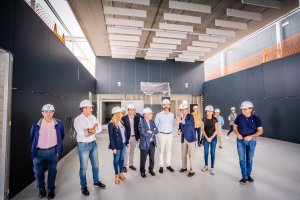 Visita a las obras del Puerto.