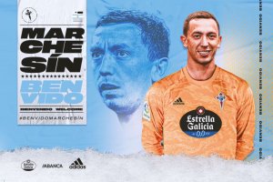 Marchesín anunciado por el Real Club Celta de Vigo.