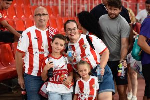 Aficionados en el Almería-Real Madrid.