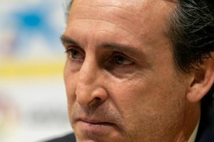 Unai Emery, en su despedida.