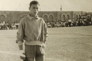 Gaspar López en Las Viñas de Vera en 1961.