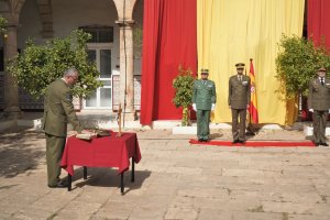 El teniente coronel Servert jura el cargo