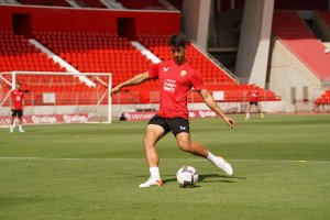 De la Hoz ya es un almeriense más después de su llegada al club en 2018.