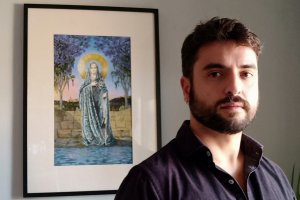 Pablo Cortés del Pueblo, cartelista de Málaga.