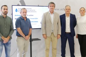 Presentación del Plan de Inversión en la Red de Abastecimiento, Pluviales y Saneamiento en Adra.