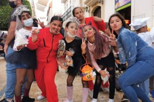 Ambiente vivido en la tarde de Halloween de 2021.