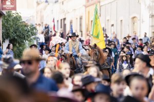 Imagen del pasacalles western de Tabernas.