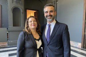 Carmen Crespo y Ramón Fernández-Pacheco.