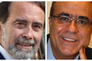 Antonio Torres y Juan José Melero, comentaristas del Carrusel Deportivo de la Cadena SER.