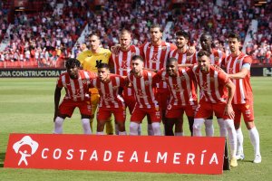 El once del Almería.