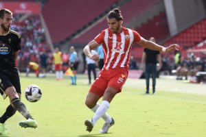 Babic en el Almería-Celta del pasado sábado.