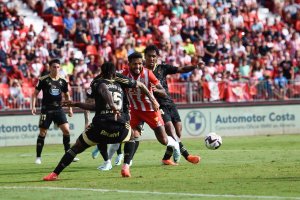 Sousa en el Almería-Celta del pasado sábado.