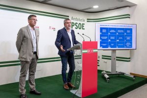 Desde la izquierda, José Luis Sánchez Teruel y Juan Antonio Lorenzo.